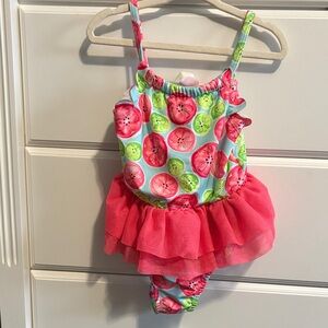 Penelope Mack Pink and Green Watermelon Swimsuit